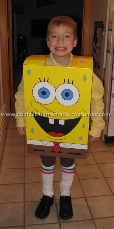 So, there was not a surprise when the kids picked a spongebob and patrick costume for halloween. Coolest Homemade Spongebob Costume Ideas