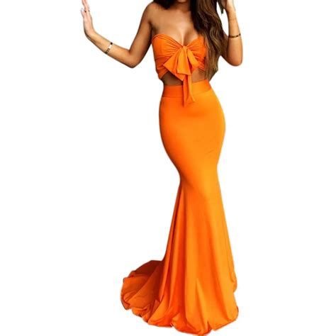 Women Dress Europe America Style Sexy Tube Top Bodycon Beach Long Dress Sexy Party Dress