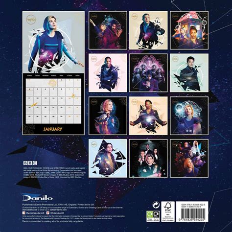 New Series Official Doctor Who 2021 Calendar