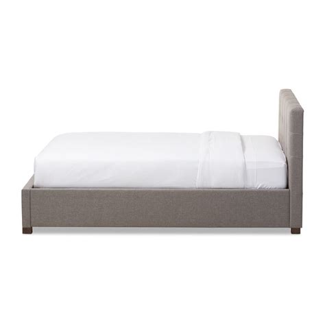 Baxton Studio Upholstered Storage Platform Bed And Reviews Allmodern