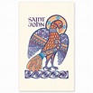 St. John the Evangelist Symbol: Holy Card
