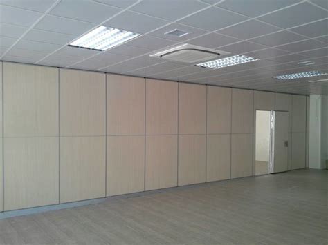 Industrial Mobile Sliding Operable Sound Proof Partitions Folding