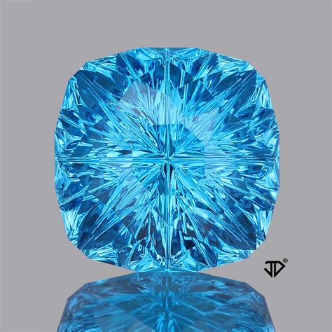 Swiss Blue Topaz Gemstone 963ct John Dyerprecious Gemstones Co Catalog
