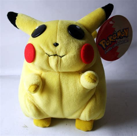 Rare 2000 Pokemon Pikachu Plush Toy 23cm9 Official Nintendo Play By