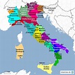 Landkarte Schweiz Italien / StepMap - Italien - Regionen - Landkarte ...