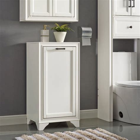 Witton Linen Hamper Bathroom Furniture Vanity Tall Cabinet Storage