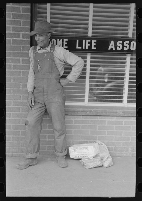 Untitled Photo Possibly Related To Negro Farmer With Supplies In