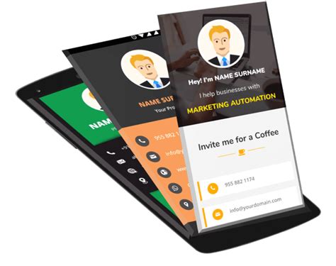 Along with a name, position, and contacts, you can. Digital Business Card - Make My vCard