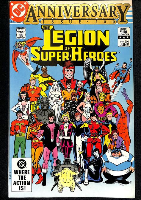 Legion Of Super Heroes 300 1983 Comic Books Bronze Age Dc