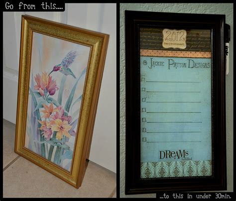 Whiteboards, are constructed in a number of ways. theartgirljackie-tutorials: Dry Erase Board DIY