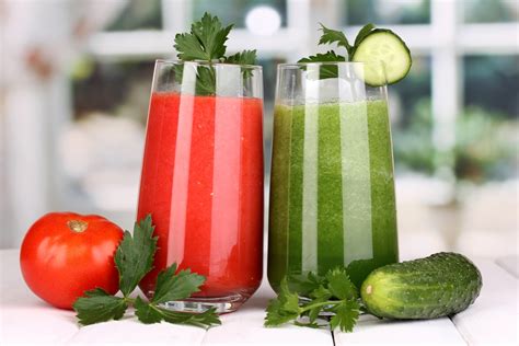 When you put veggies and fruits into a juicing machine. 5 Health Boosting Vegetable Juice Recipes | Healthy Living Hub