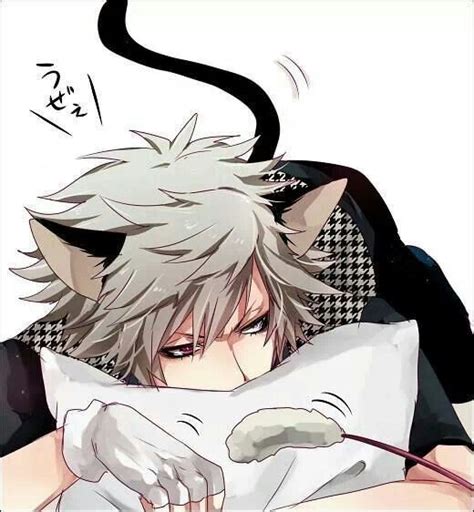 Anime Anime Guys And Cat Ears On Pinterest