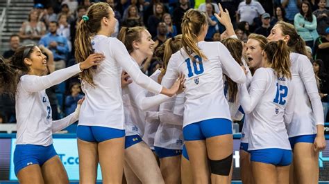 Recap UCLA Women S Volleyball Seals Big Top 25 Win With Sweep Of