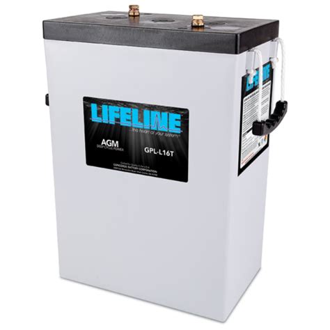 Lifeline Gpl L16t Marine And Rv Battery 6v 20hr Rate Capacity 400ah
