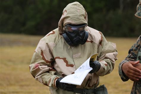 Behind The Gas Mask Cbrn Marines Go Back To Roots Of Mos Training