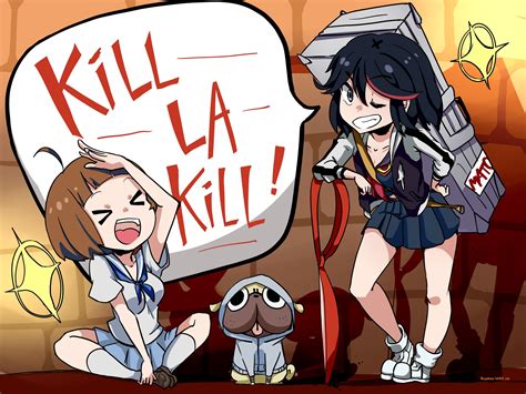 1041004 Anime Kill La Kill Comics Matoi Ryuuko Screenshot Mecha