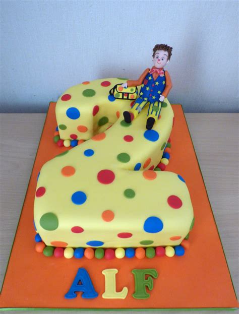 Mr Tumble Number 2 Birthday Cake Susies Cakes