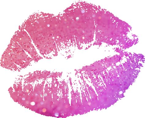 Pink Glitter Lipstick Png Pink Glitter Lips Transparent Background
