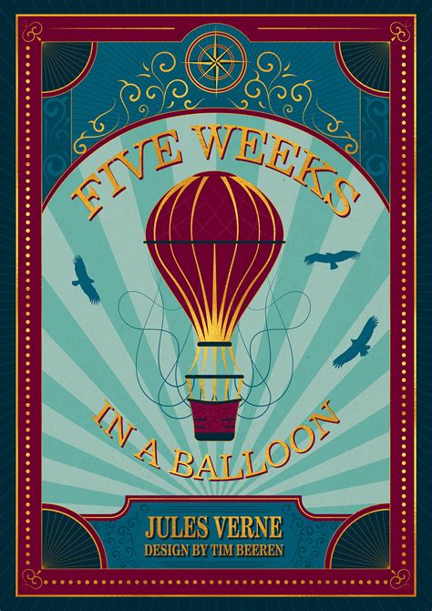 Five Weeks In A Balloon Poster On Behance