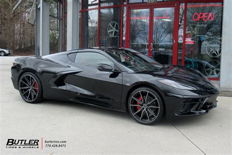 Chevrolet Corvette With 21in Vossen Hf 3 Wheels Exclusively From Butler