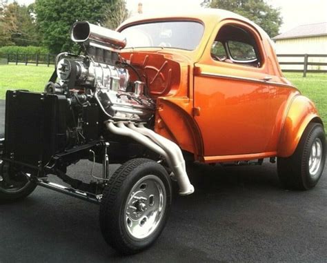 1941 Steel Willys Gasser Coupe Classic Cars For Sale