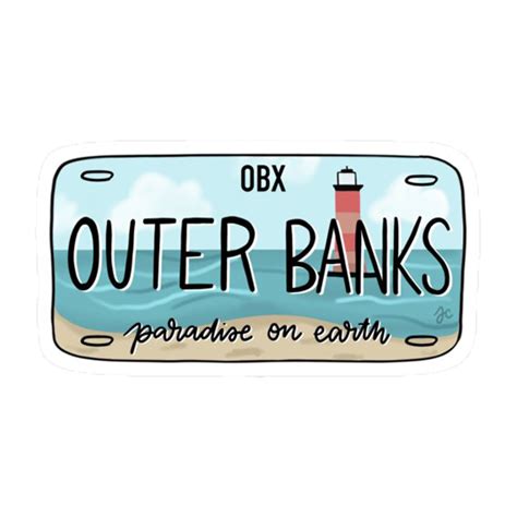 Obx Outer Banks Stickernitn