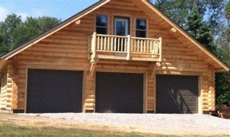 New Log Cabin Garage Home Plans Design Jhmrad 102386