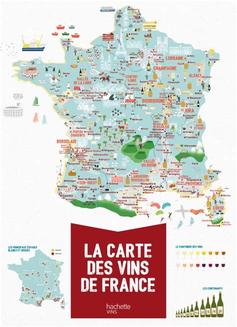 La Carte Des Vins De France Hachettefr