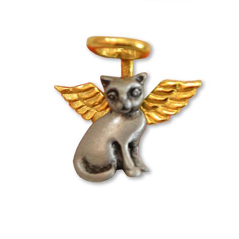 Cat Angel Pin St Patricks Guild