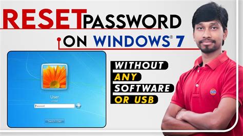 How To Reset Windows 7 Password Without Any Software Or Usbcddvd