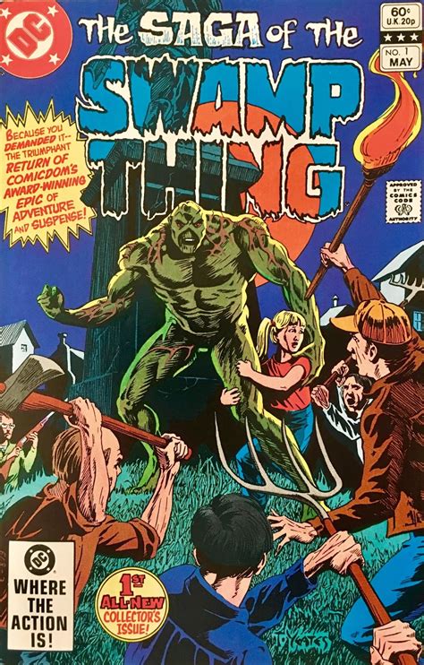 Saga Of The Swamp Thing 1 1982 Chris Is On Infinite Earths