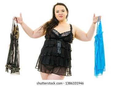 Mature Adult Woman Wearing Satin Lingerie Stock Photo Shutterstock