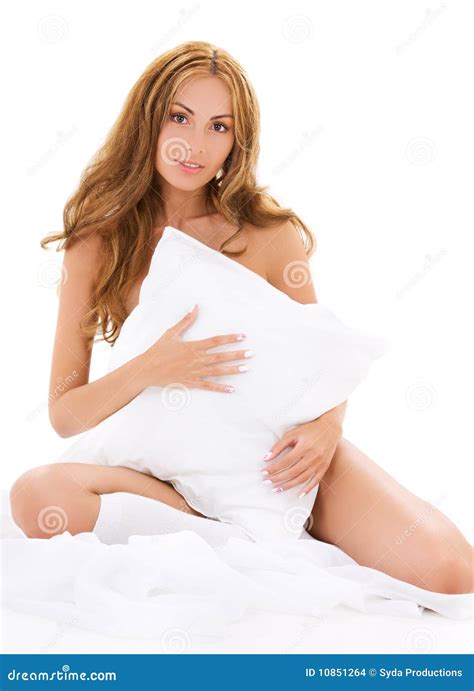 In Bed Stock Photo Image Of Comfort Beauty Hygiene
