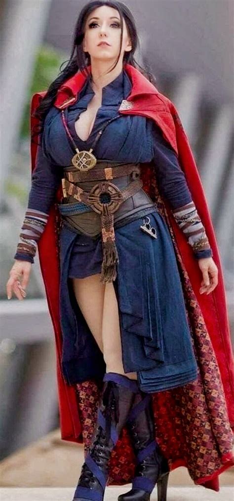 Genderbent Doctor Strange Cosplay Woman Genderbent Cosplay Gender