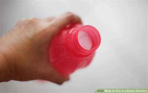How To Pee In A Bottle Women 8 Steps With Pictures Wikihow
