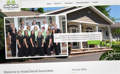 Vestal Dental Associates Blue Pixel Studios Portfolio