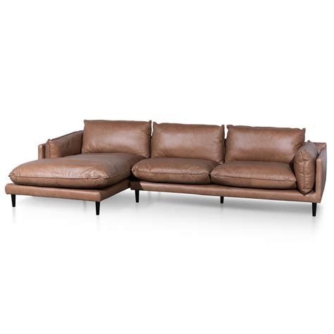 Clc6247 Kso 4 Seater Left Chaise Leather So Calibre Furniture