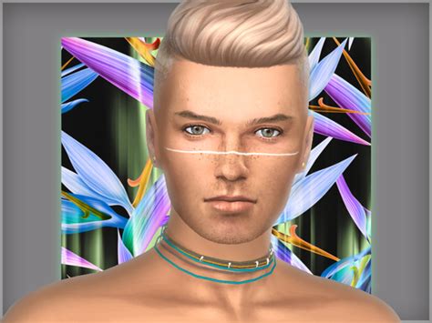 Andromeda Face Tattoos By Wistfulcastle At Tsr Sims 4 Updates