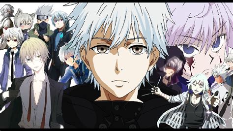 More and more gorgeous model boys have been coming to my attention lately. ANIME - TOP 35 Boy; White/grey hair NEW TOP - YouTube