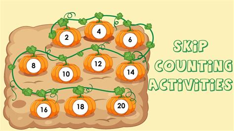Skip Counting Activities For Kids Learning With Play Youtube
