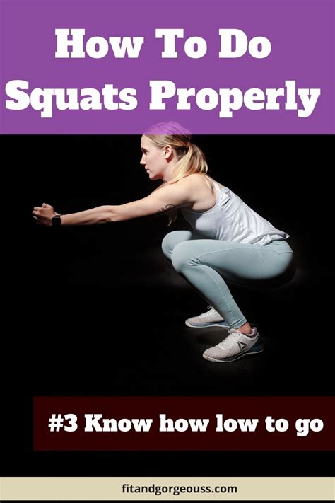 How To Do Squats Properly Step By Step Procedure For Squats 2020
