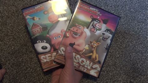Back At The Barnyard Seasons 1 And 2 Dvd Unboxings From Nickelodeon Youtube