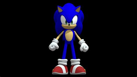 Sonic Download Free 3d Model By Mirbrothers13 C764a1a Sketchfab