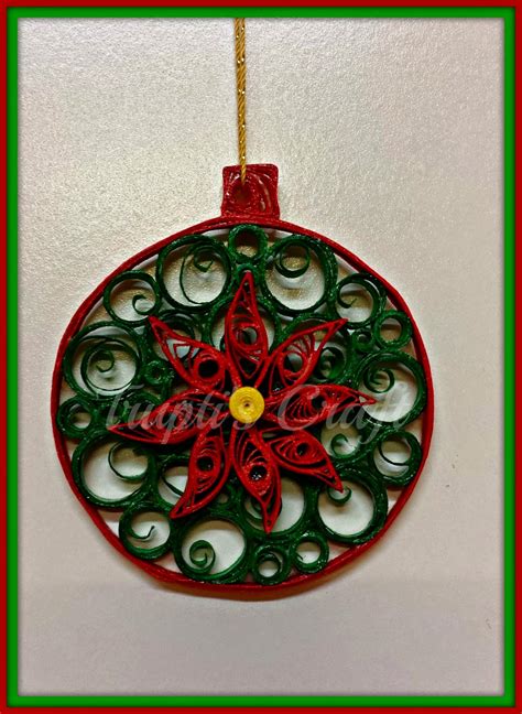 There are many brands like hallmark and magnolia that offer a beautiful range of ornaments. Trupti's Craft: Paper Quilling Christmas Ornament