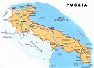 Puglia Karta | Karta