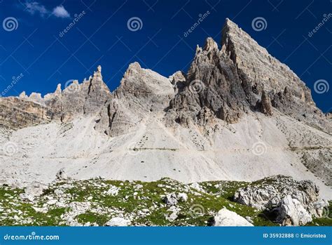 Sexten Dolomites In South Tyrol Italy Stock Photo Image Of Travel