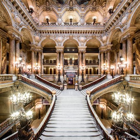 The Main Stair Inside Opera Garnier In Paris By Loïc Lagarde Via 500px