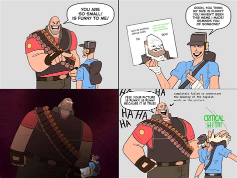Scout Makes A Heavy Wojak Team Fortress 2 Know Your Meme