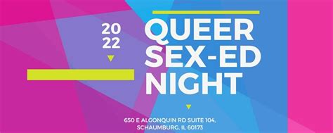 Postponed Queer Sex Ed Night For High School Kenneth Young Center