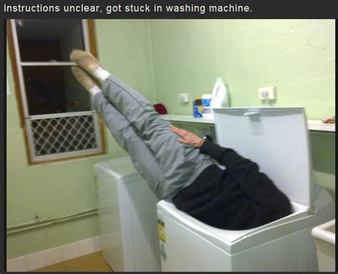 Washing Machine Instructions Unclear Know Your Meme